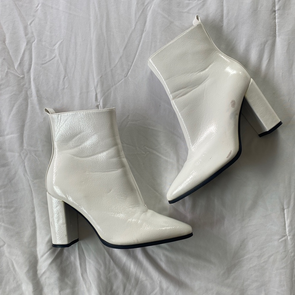 Nasty Gal No Point to Prove Faux Leather Boots